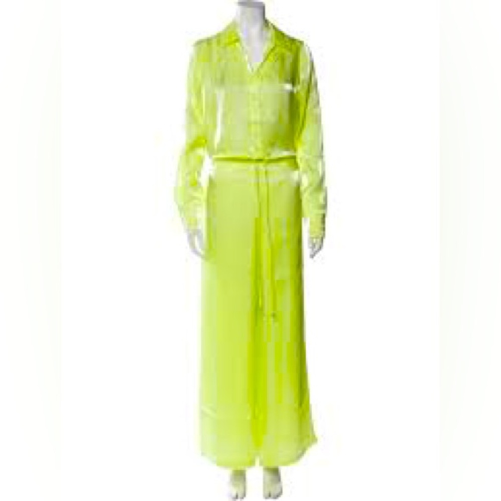 NWOT House of Harlow 1960 holographic iridescence Matching Set Pant/Shirt Co-Ord